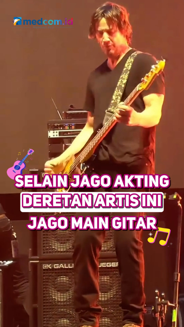 Selain Jago Akting, Deretan Artis Ini Jago Main Gitar