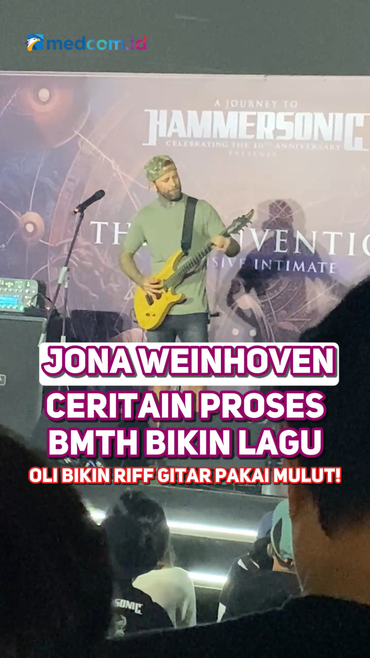 Jona Weinhoven Ceritain Proses BMTH Bikin Lagu, Oli Bikin Riff Gitar Pakai Mulut!