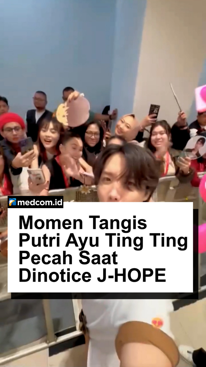 Momen Tangis Putri Ayu Ting Ting Pecah Saat Dinotice J-HOPE