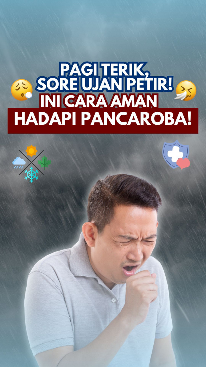 Pagi Terik, Sore Ujan Petir! Ini Cara Aman Hadapi Pancaroba!