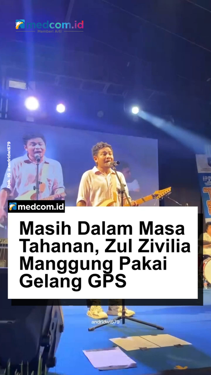 Masih Masa Tahanan, Zul Zivilia Manggung Pakai Gelang GPS