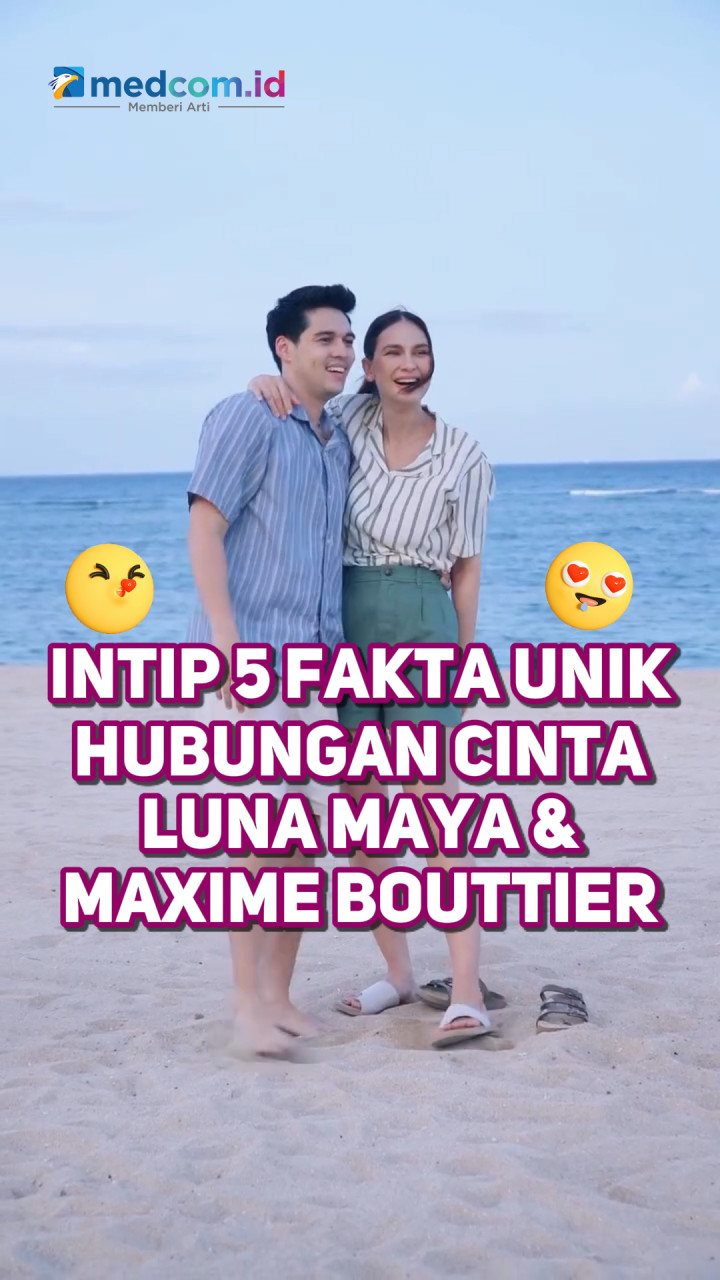 5 Fakta Unik Soal Hubungan Cinta Luna Maya dan Maxime Bouttier