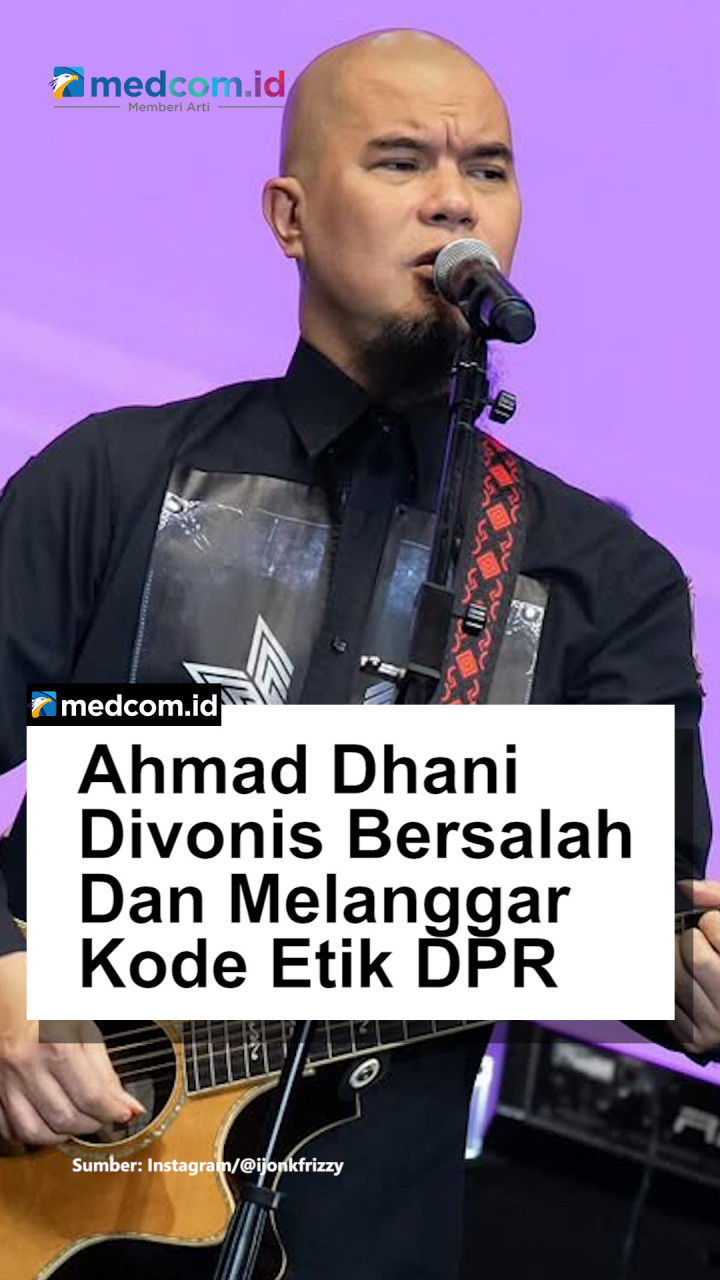 Ahmad Dhani Divonis Bersalah Dan Melanggar Kode Etik DPR