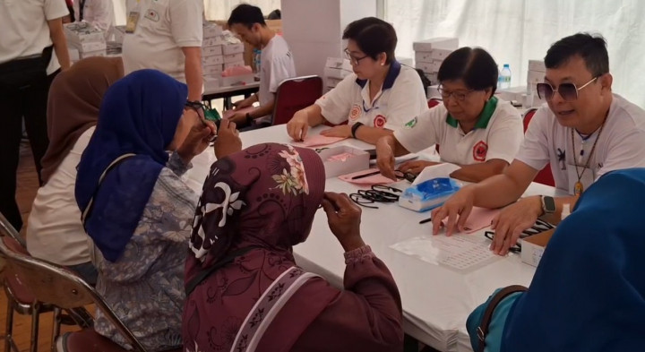 Hari Kedua Pengobatan Gratis Sambut Waisak 2569 B.E., Poli Gigi dan Mata Paling Diminati
