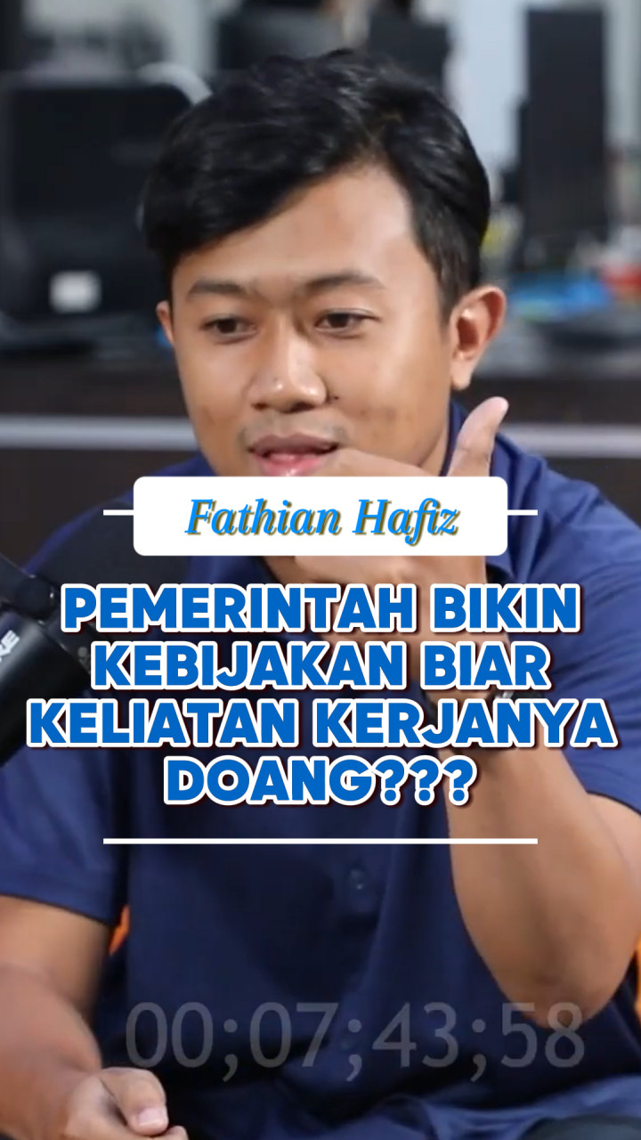 Kritik Pedas Fathian Hafiz soal Kebijakan Pemerintah, Gak Ada Takutnya!