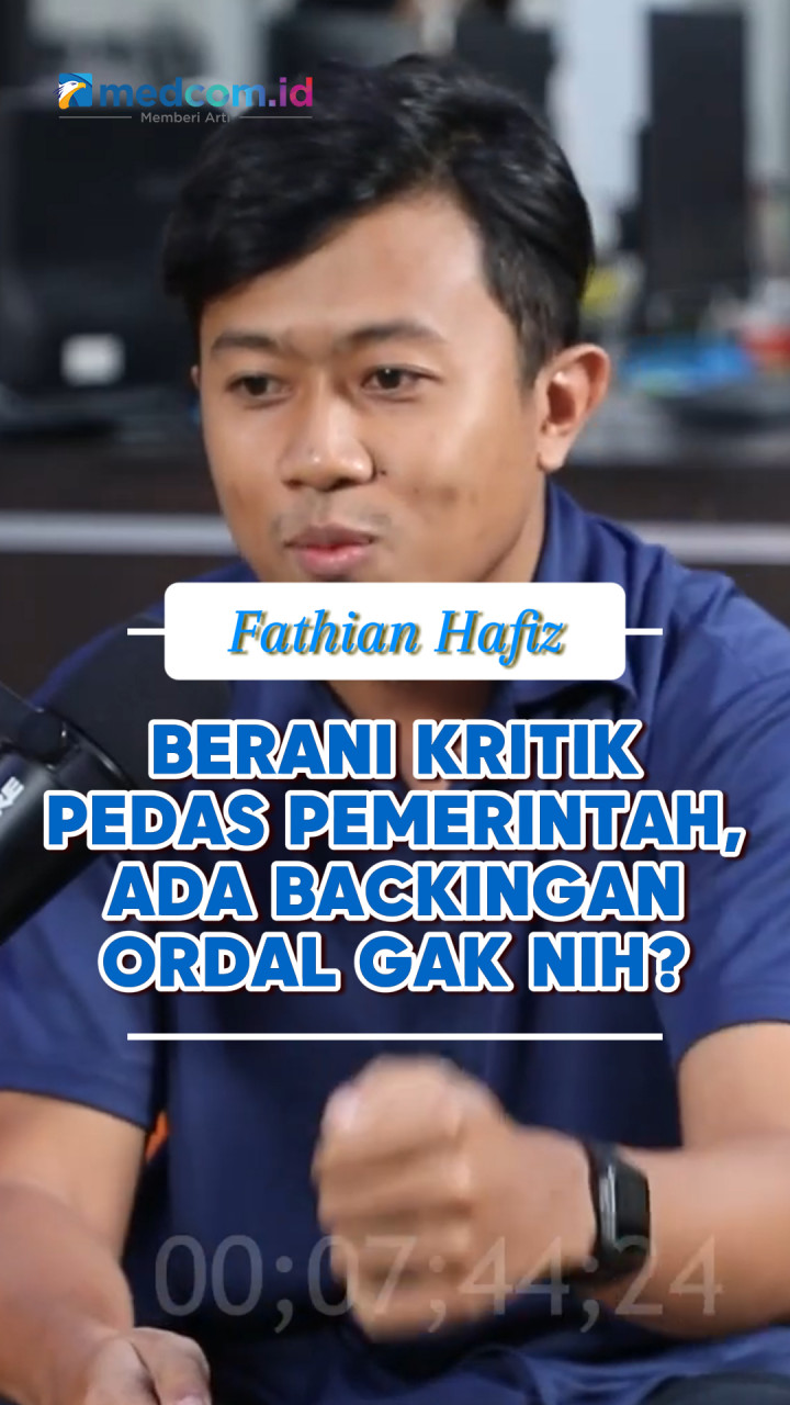 Fathian Hafiz Berani Kritik Pemerintah, Ada Backingan Ordal Gak Nih?
