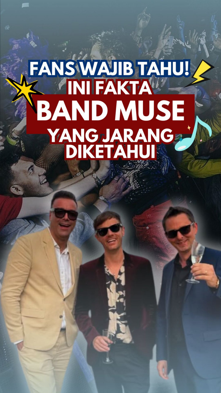Fans Wajib Tahu! Ini Fakta Band Muse yang Jarang Diketahui