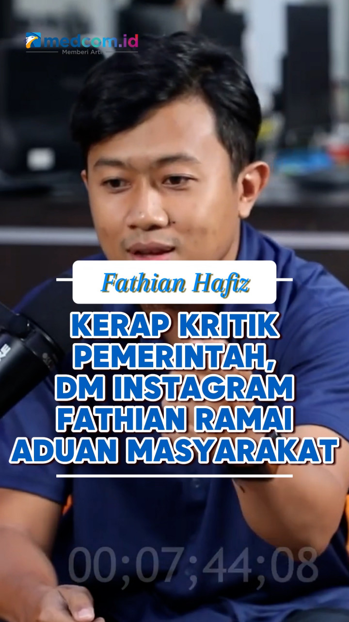 Kerap Kritik Pemerintah, DM Instagram Fathian Ramai Aduan Masyarakat