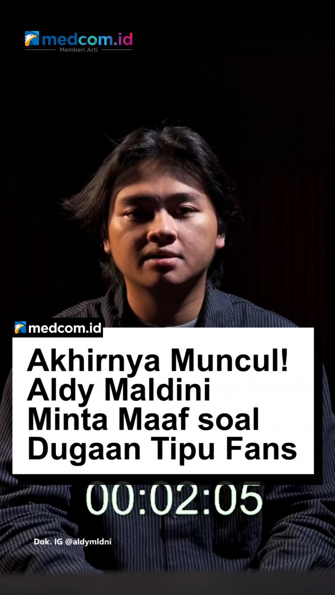 Akhirnya Muncul! Aldy Maldini Minta Maaf soal Dugaan Tipu Fans