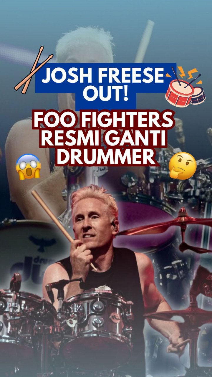 Josh Freese Out! Foo Fighters Resmi Ganti Drummer