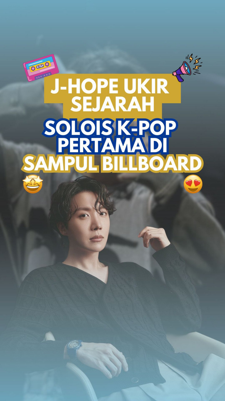 J-Hope Ukir Sejarah, Solois K-Pop Pertama di Sampul Billboard