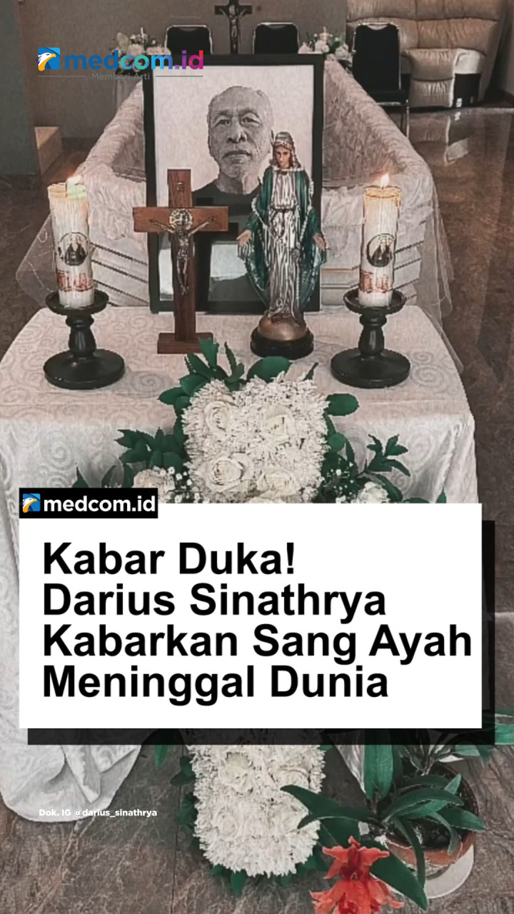 Kabar Duka! Darius Sinathrya Kabarkan Sang Ayah Meninggal Dunia