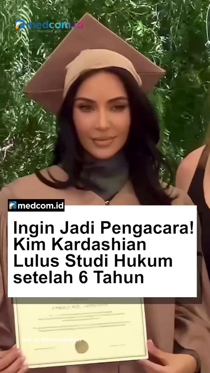 Ingin Jadi Pengacara! Kim Kardashian Lulus Studi Hukum setelah 6 Tahun