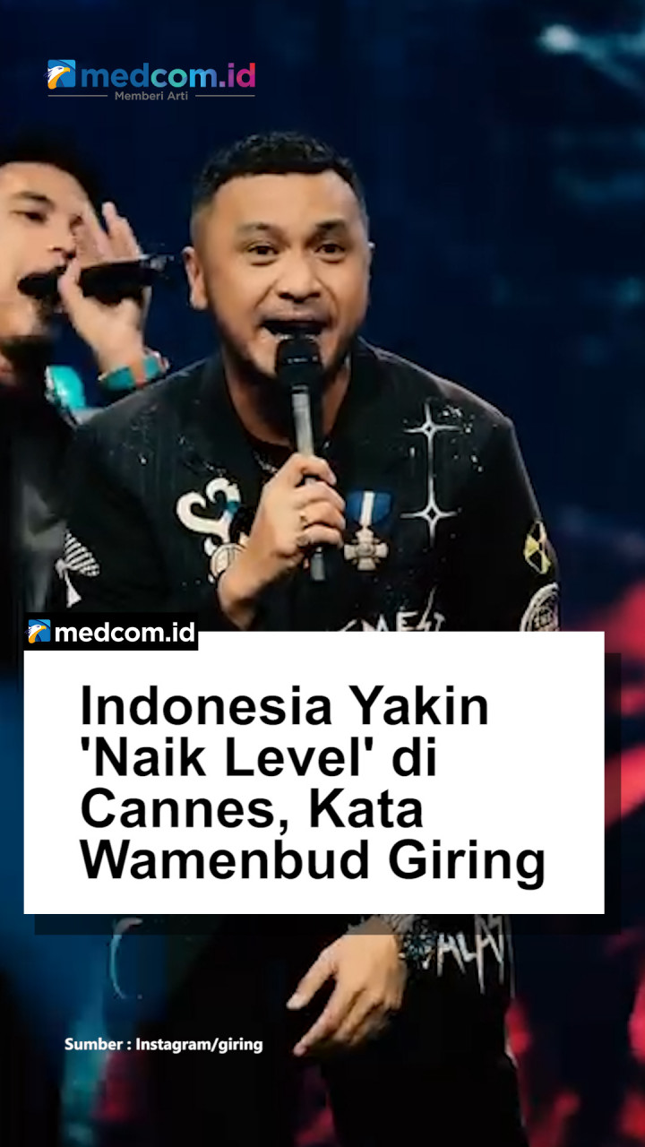 Indonesia Yakin Naik Level di Cannes, Kata Wamenbud Giring