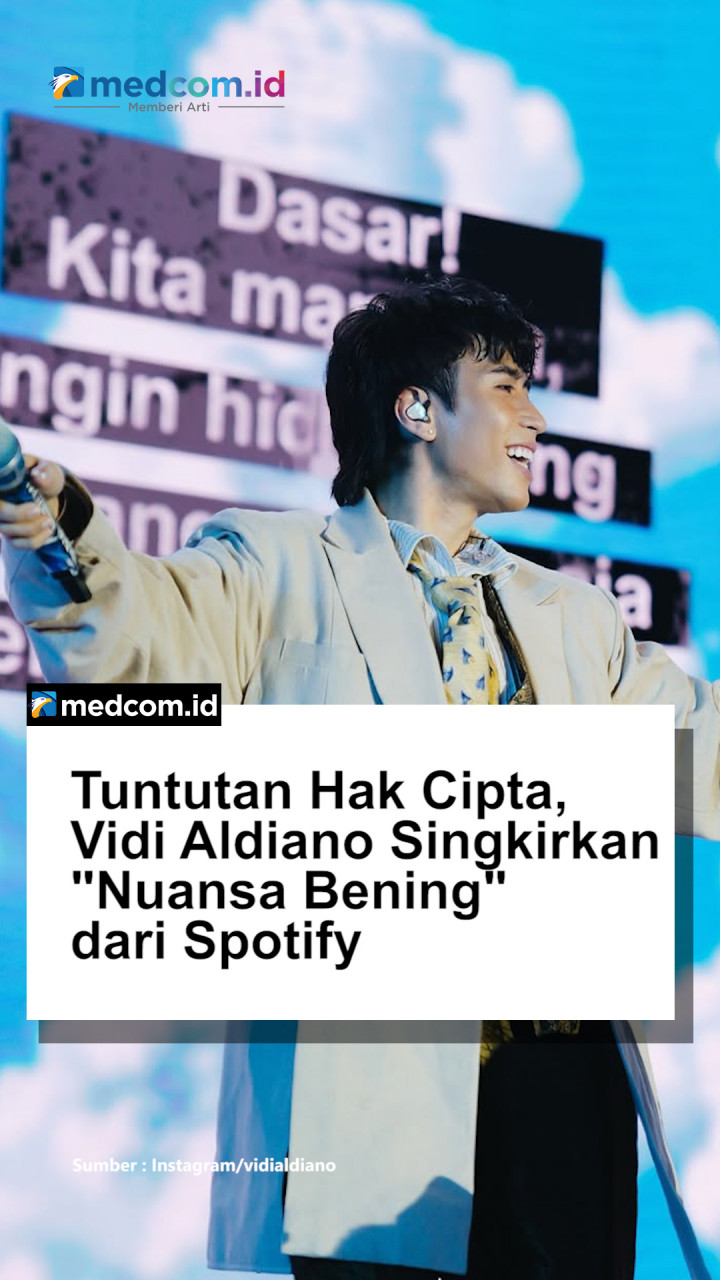 Tuntutan Hak Cipta, Vidi Aldiano Singkirkan Nuansa Bening dari Spotify