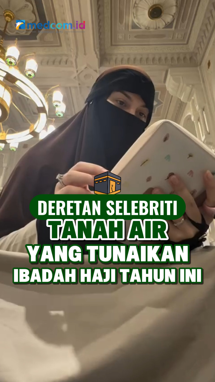 Deretan Selebriti Tanah Air yang Tunaikan Ibadah Haji Tahun Ini