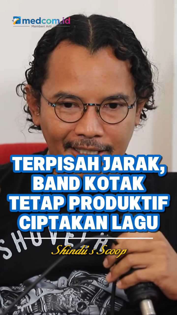 Terpisah Jarak, Band Kotak Tetap Produktif Ciptakan Lagu
