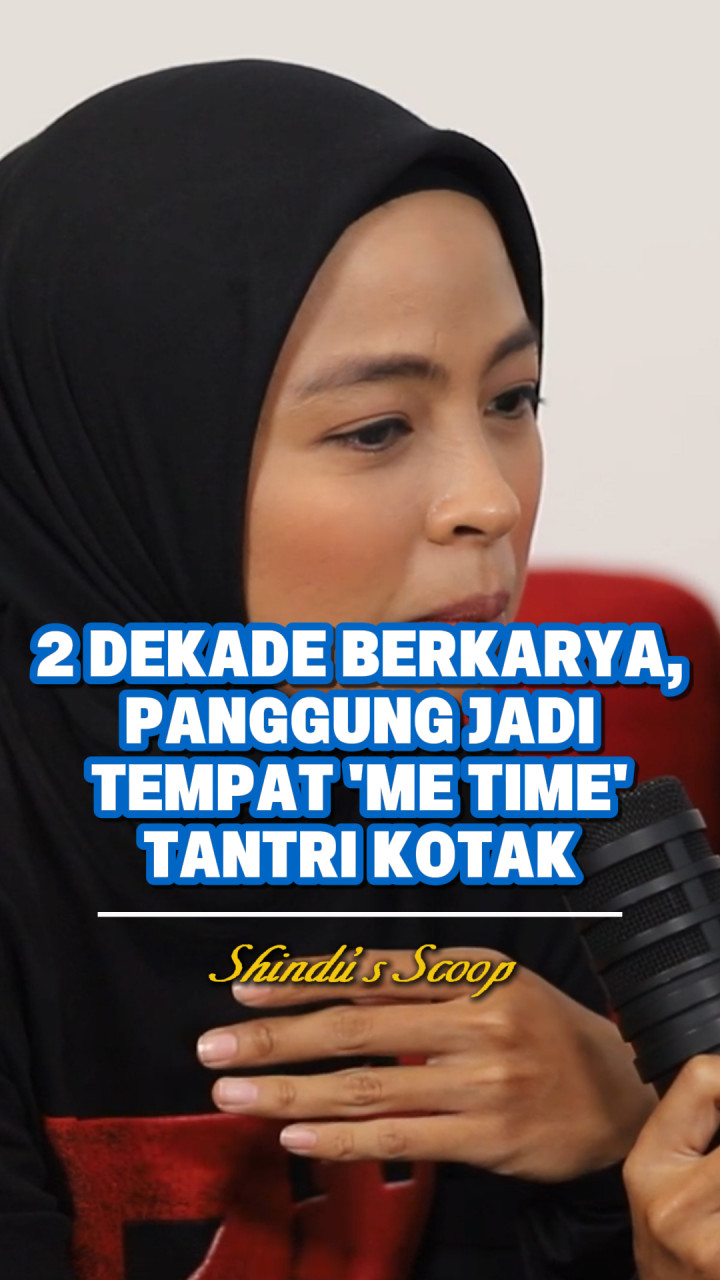 Dua Dekade Berkarya, Panggung Jadi Tempat 'Me Time' Favorit Tantri Kotak