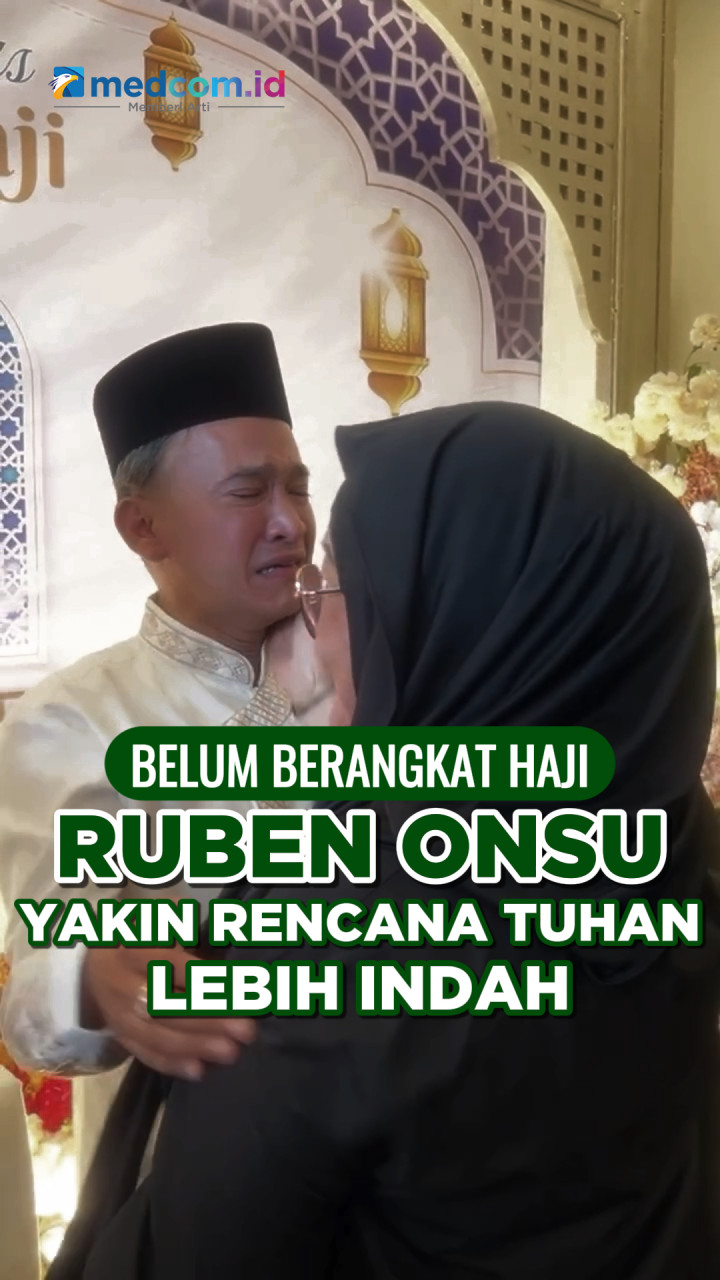 Belum Berangkat Haji, Ruben Onsu Yakin Rencana Tuhan Lebih Indah
