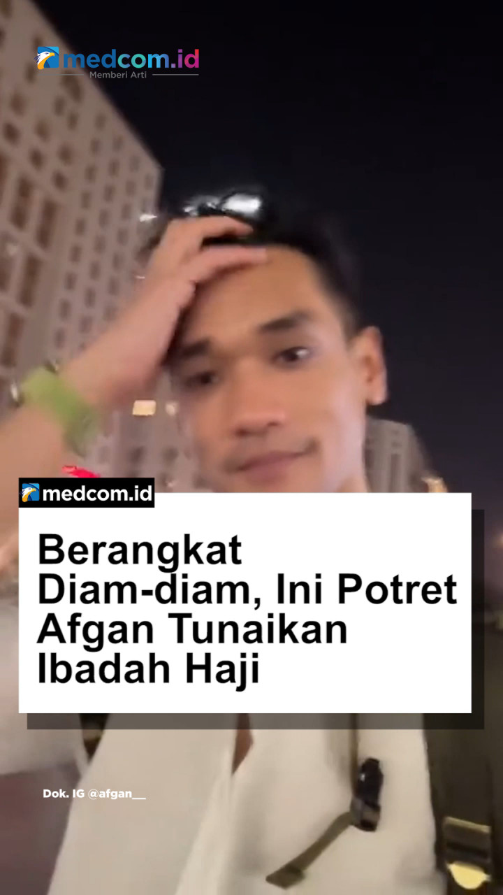 Berangkat Diam-diam, Ini Potret Afgan Tunaikan Ibadah Haji