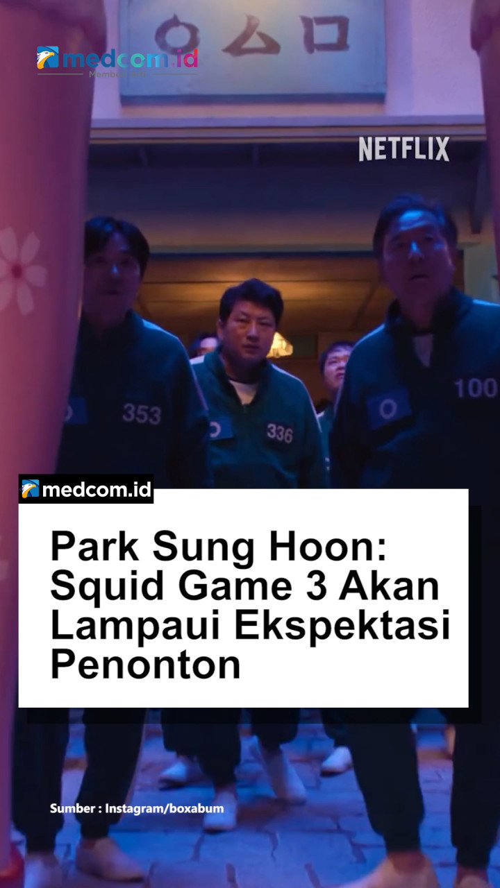 Park Sung Hoon: Squid Game 3 Akan Lampaui Ekspektasi Penonton