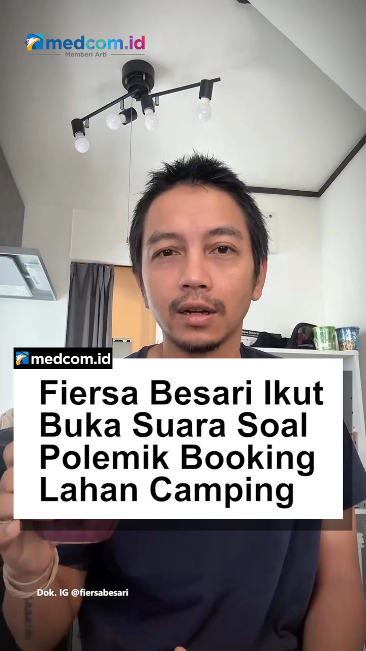 Fiersa Besari Ikut Buka Suara Soal Polemik Booking Lahan Camping