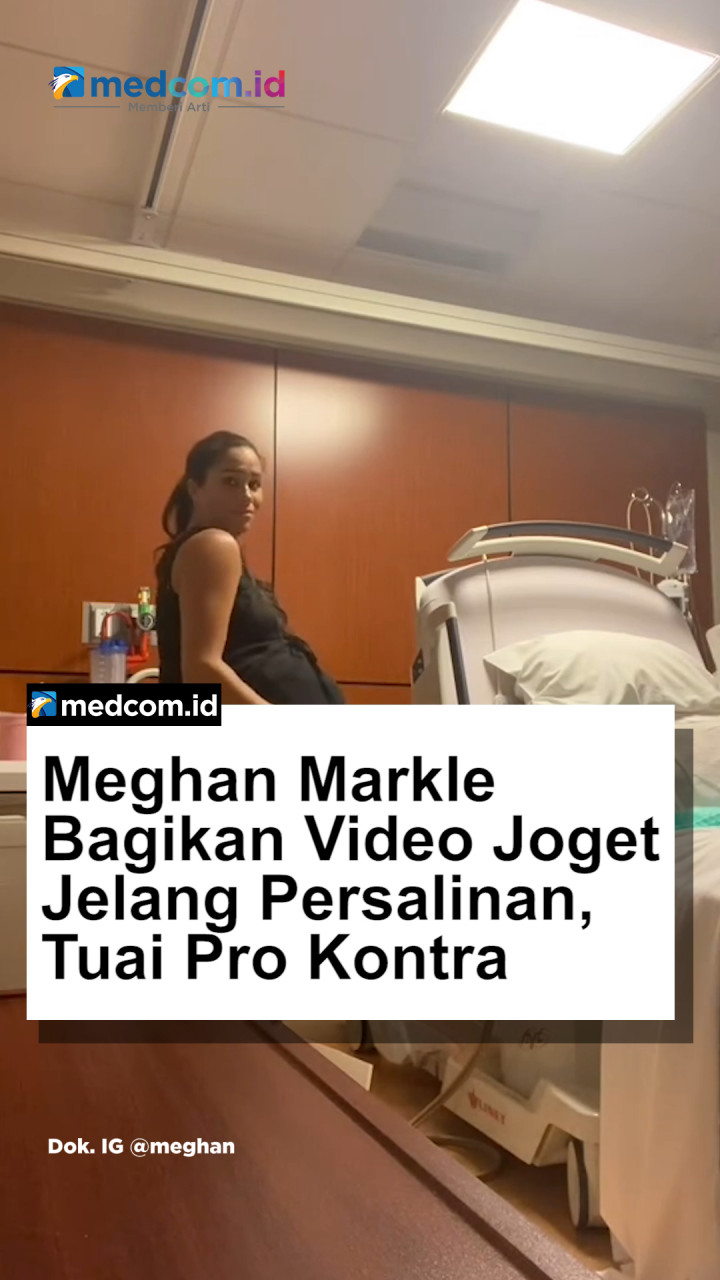 Meghan Markle Bagikan Video Joget Jelang Persalinan, Tuai Pro Kontra
