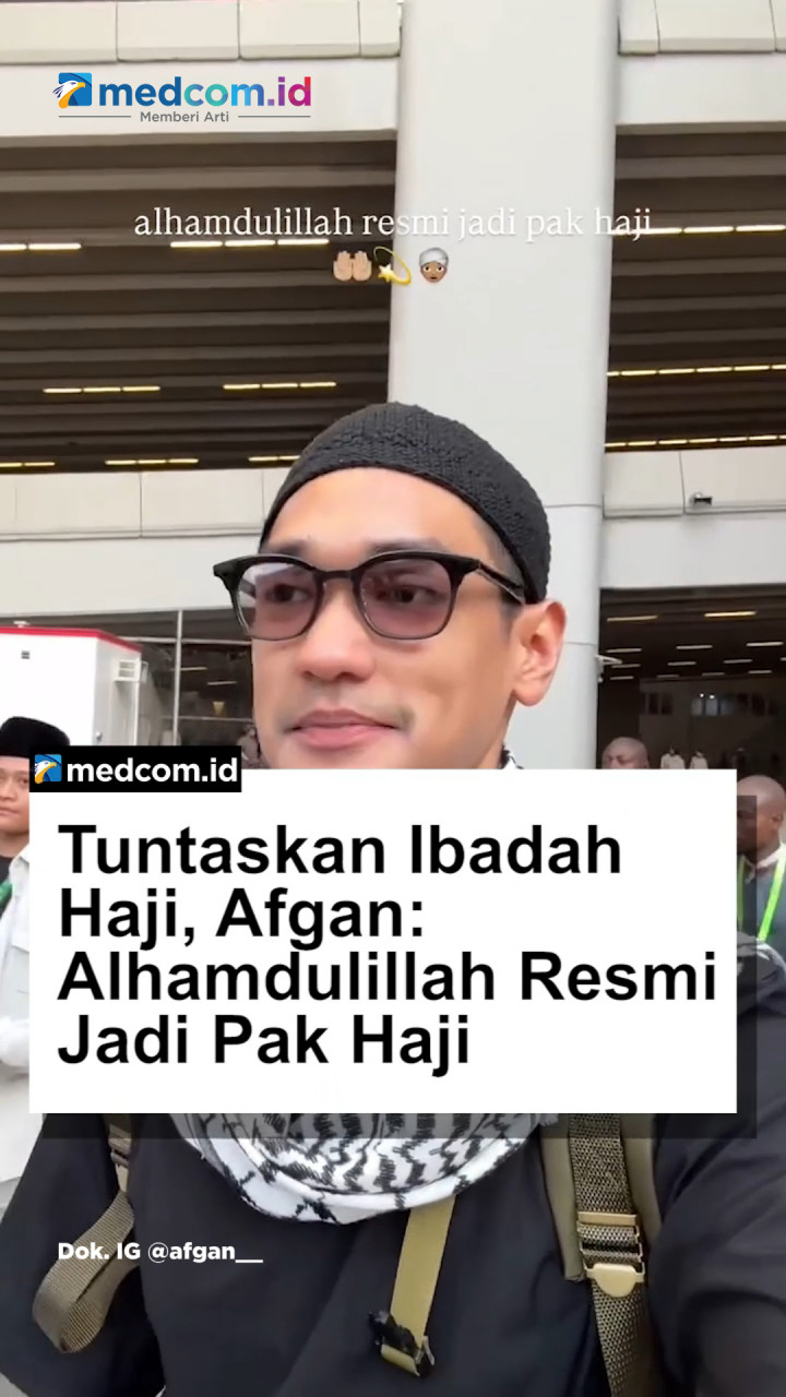 Tuntaskan Ibadah Haji, Afgan: Alhamdulillah Resmi Jadi Pak Haji