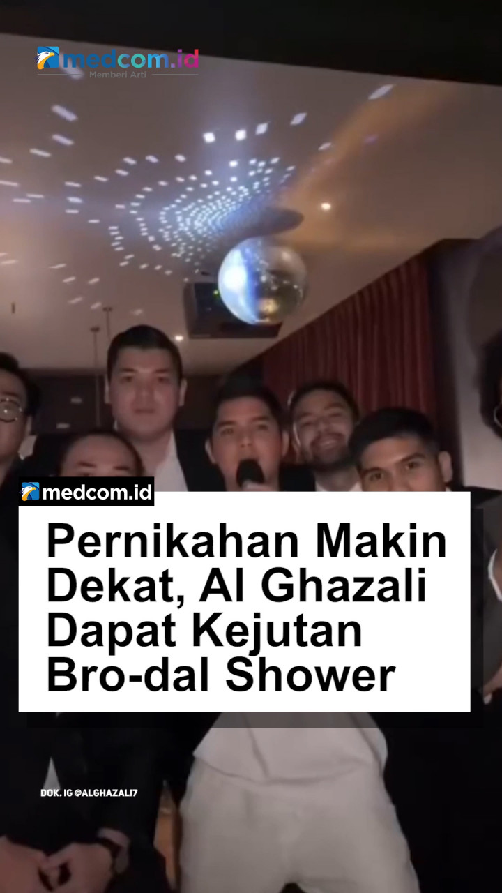 Pernikahan Makin Dekat, Al Ghazali Dapat Kejutan Bro-dal Shower dari Sahabat