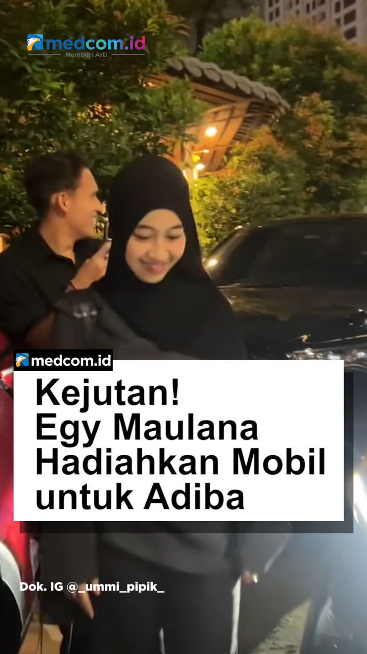 Kejutan! Egy Maulana Hadiahkan Mobil untuk Adiba Khanza