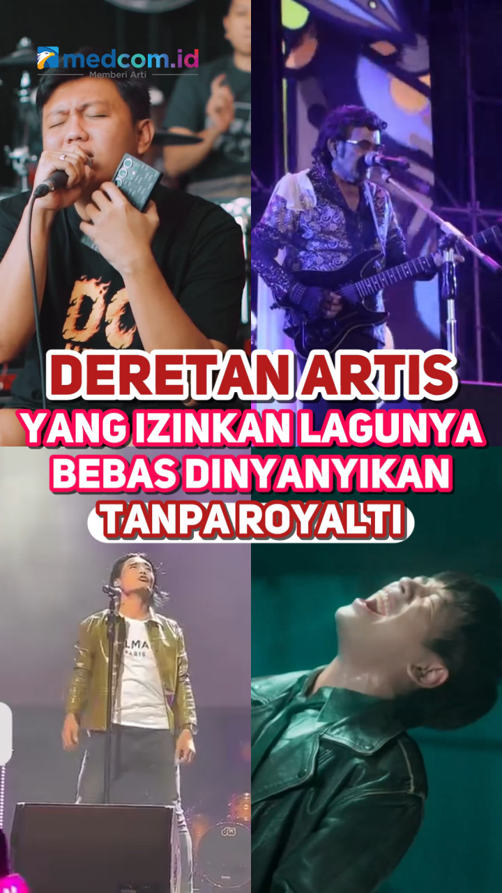 Deretan Artis yang Izinkan Lagunya Bebas Dinyanyikan Tanpa Royalti