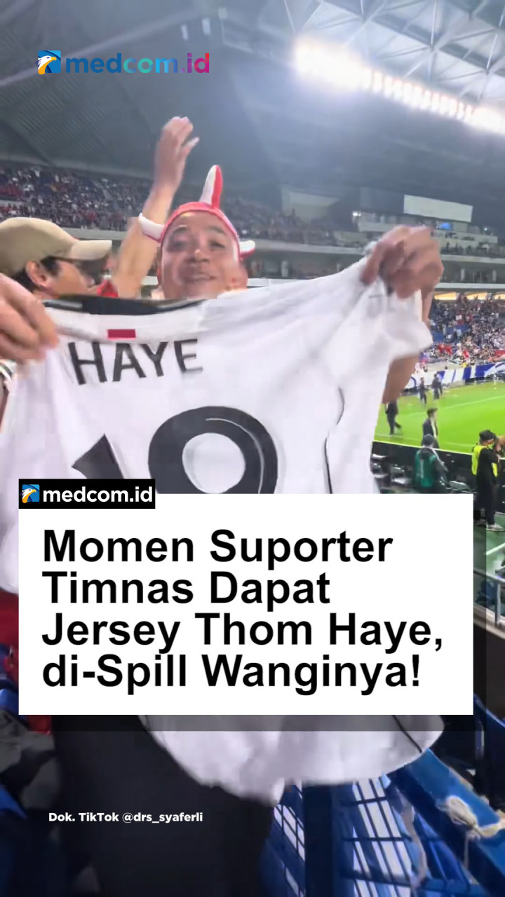 Momen Suporter Timnas Dapat Jersey Thom Haye, di-Spill Wanginya!
