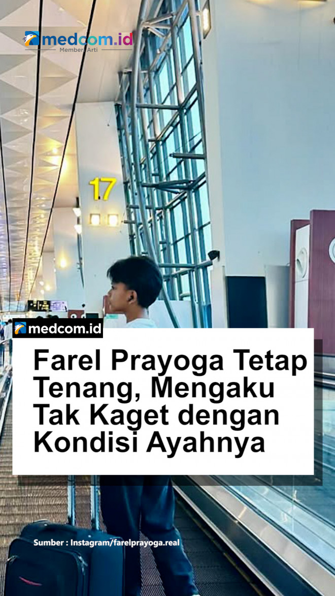 Farel Prayoga Tetap Tenang, Mengaku Tak Kaget dengan Kondisi Ayahnya