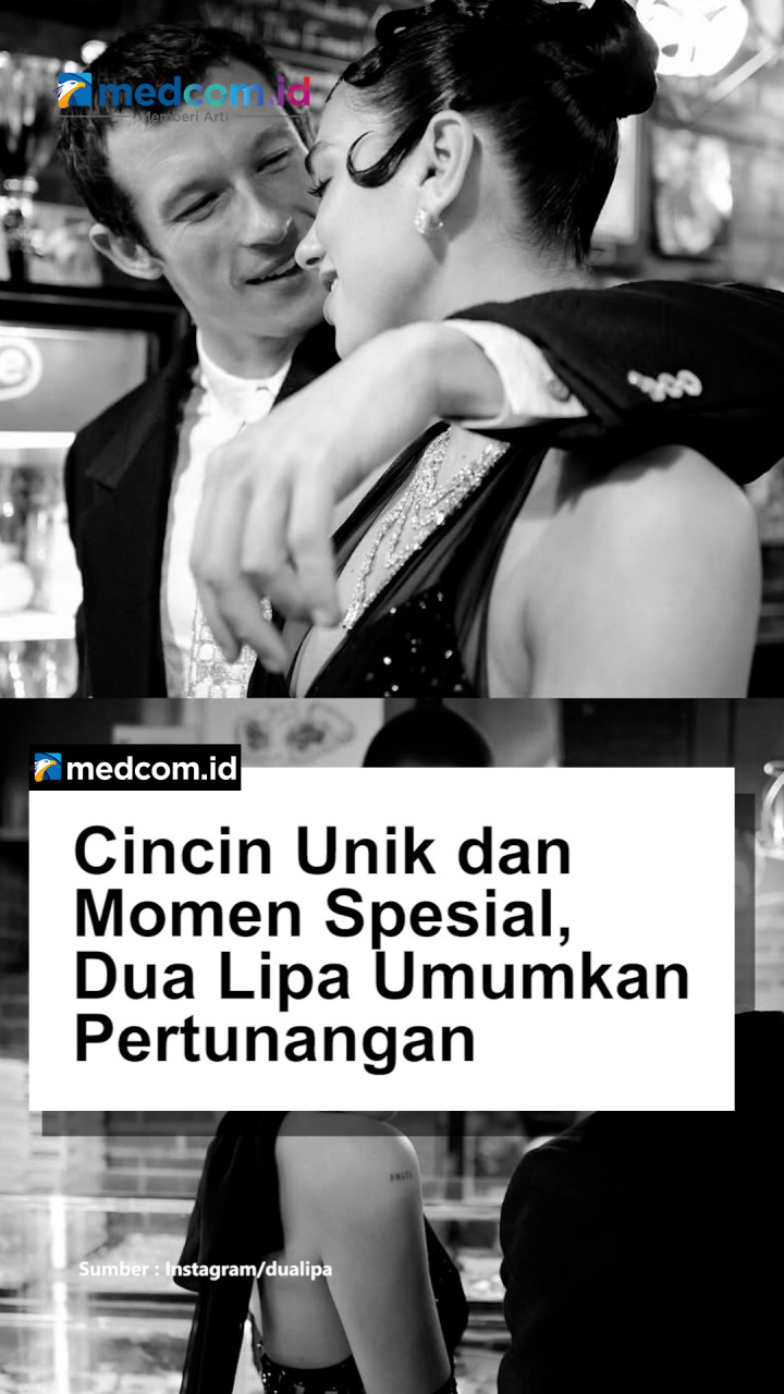 Cincin Unik dan Momen Spesial, Dua Lipa Umumkan Pertunangan