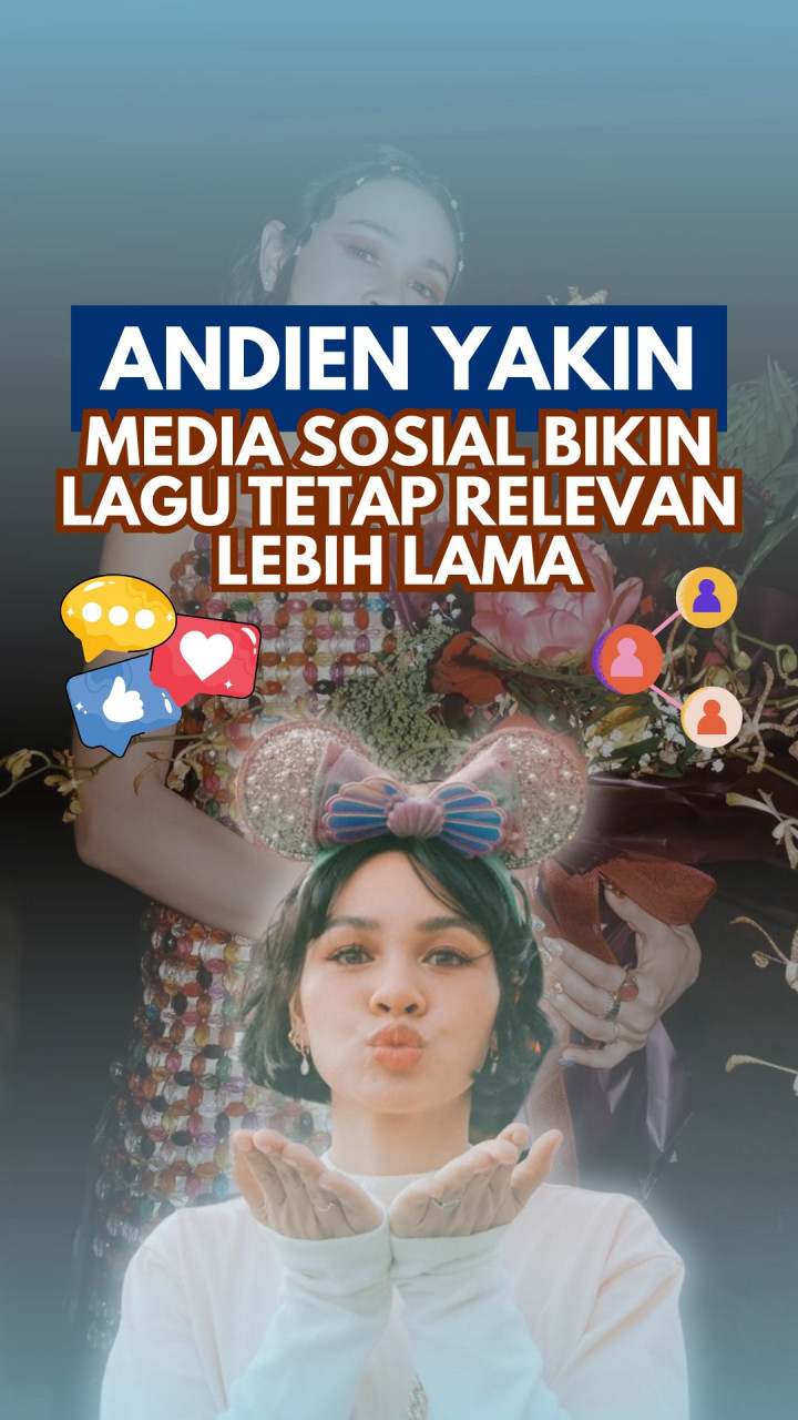 Andien Yakin Media Sosial Bikin Lagu Tetap Relevan Lebih Lama