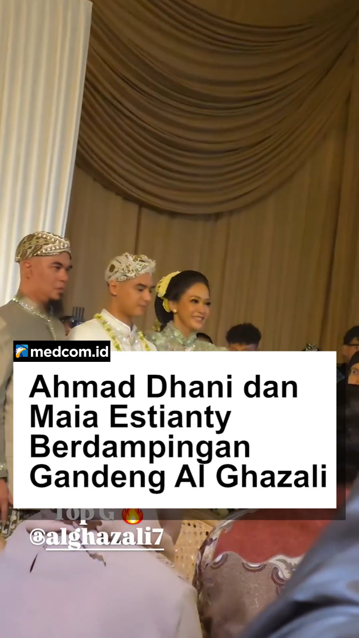Ahmad Dhani dan Maia Estianty Kompak Gandeng Al Ghazali