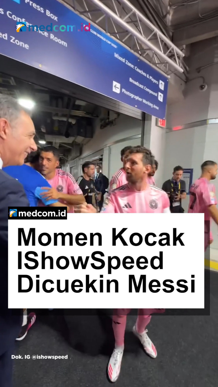 Momen Kocak IShowSpeed Dicuekin Lionel Messi
