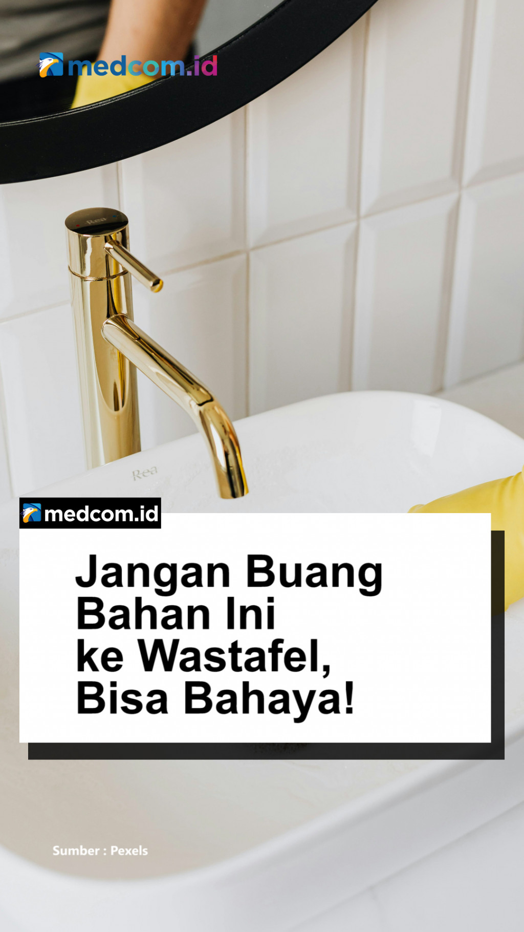 Jangan Buang Bahan Ini ke Wastafel, Bisa Bahaya!
