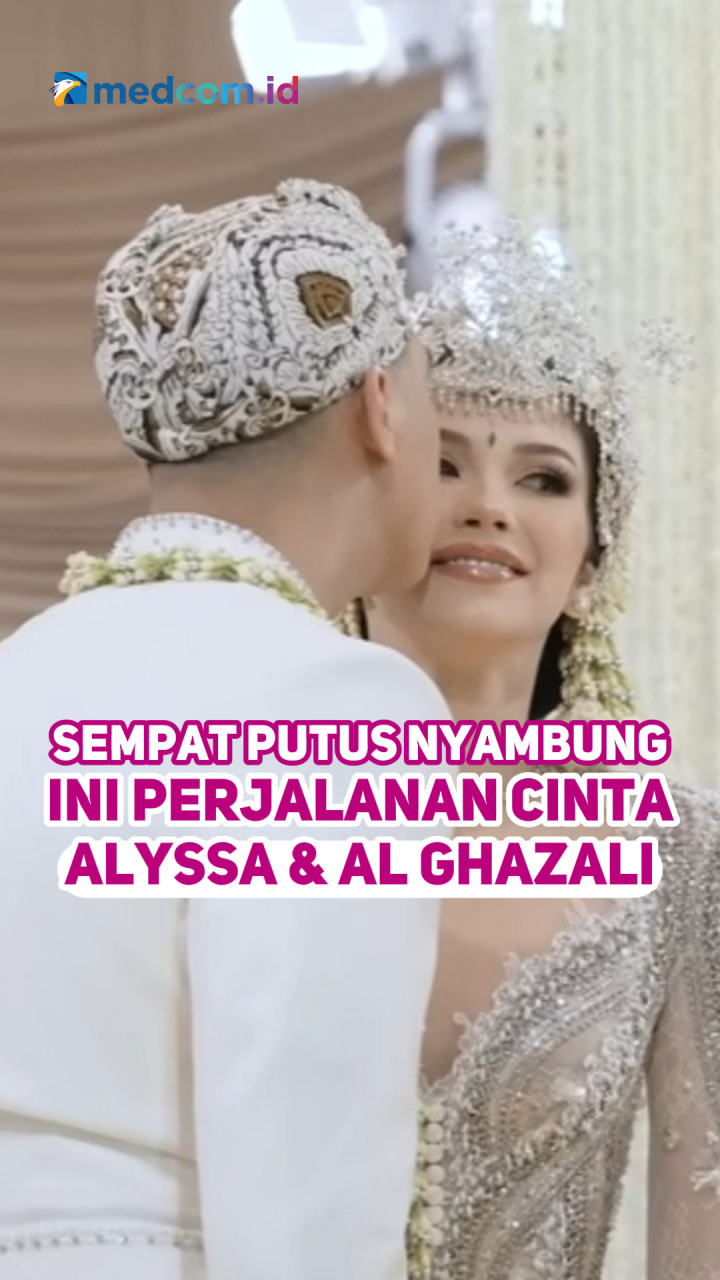 Sempat Putus Nyambung, Ini Perjalanan Cinta Alyssa Daguise dan Al Ghazali
