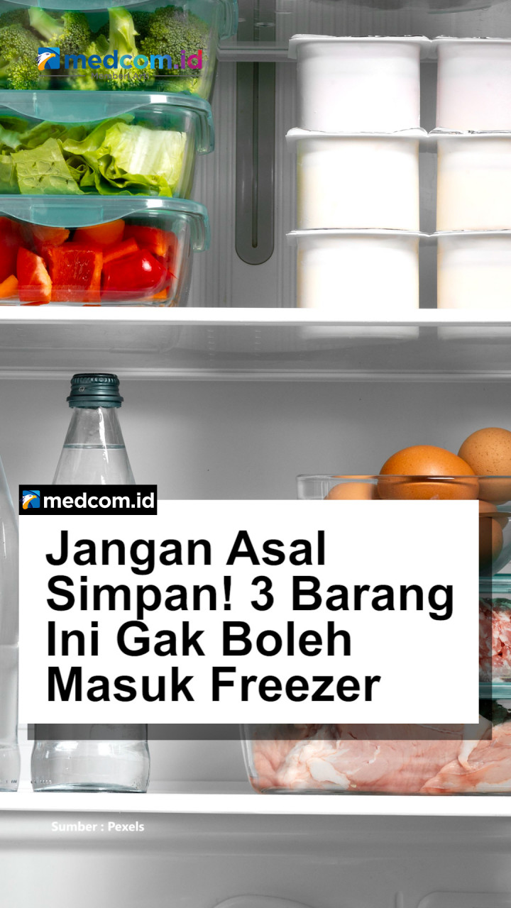 Jangan Asal Simpan! 3 Barang Ini Gak Boleh Masuk Freezer