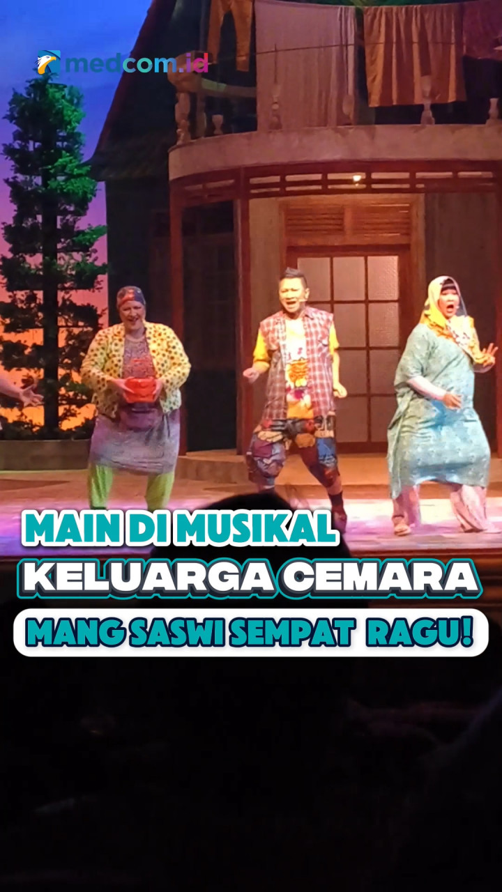 Main di Musikal Keluarga Cemara, Mang Saswi Sempat Ragu