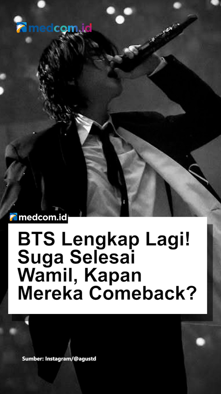 BTS Lengkap Lagi! Suga Selesai Wamil, Kapan Mereka Comeback?