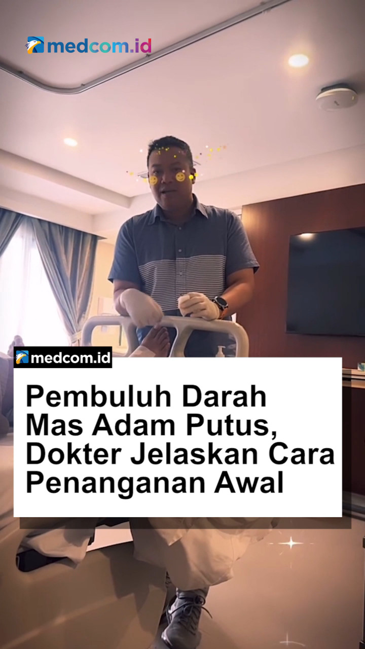 Pembuluh Darah Mas Adam Putus, Dokter Jelaskan Cara Penanganan Awal