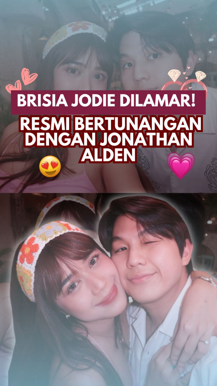 Brisia Jodie Dilamar! Resmi Bertunangan dengan Jonathan Alden
