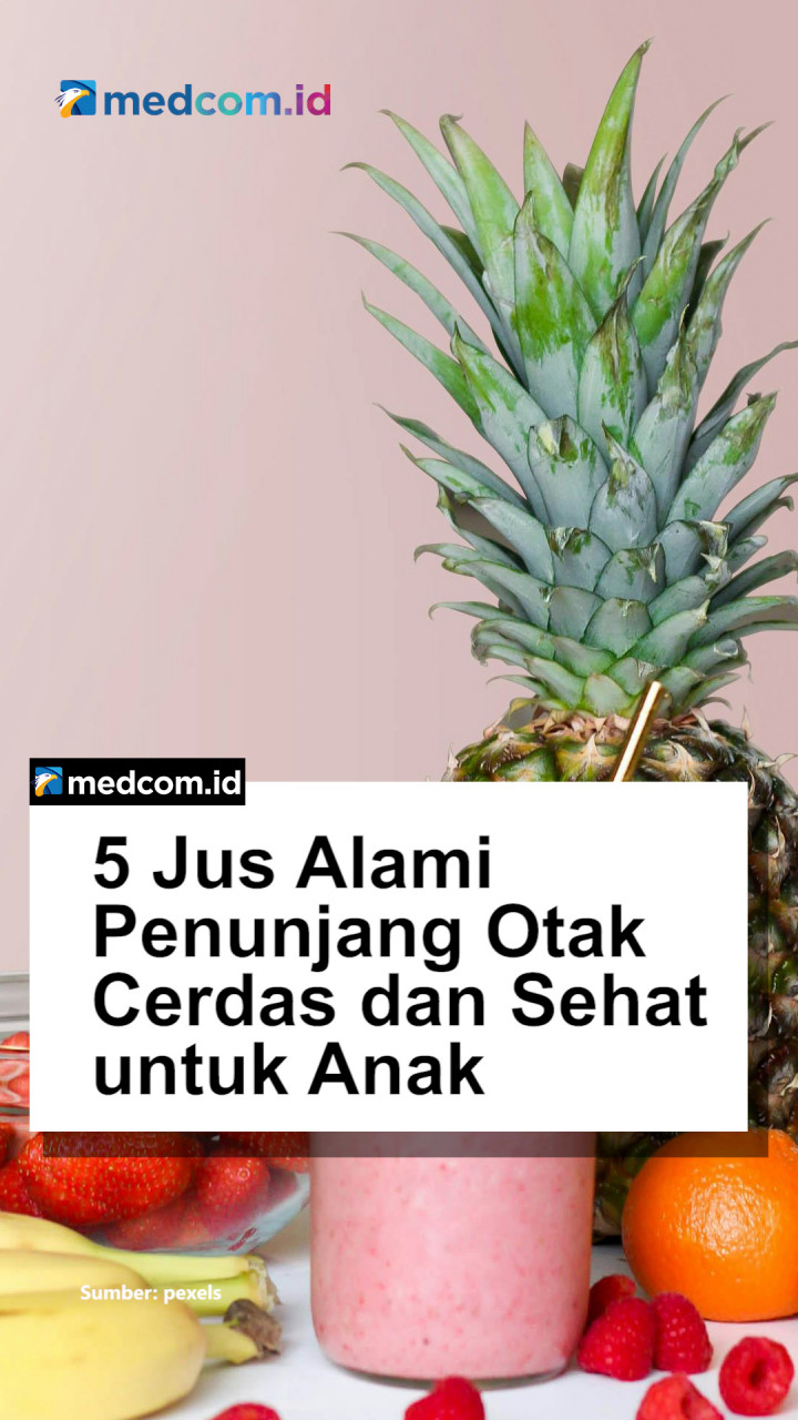 5 Jus Alami Penunjang Otak Cerdas dan Sehat untuk Anak