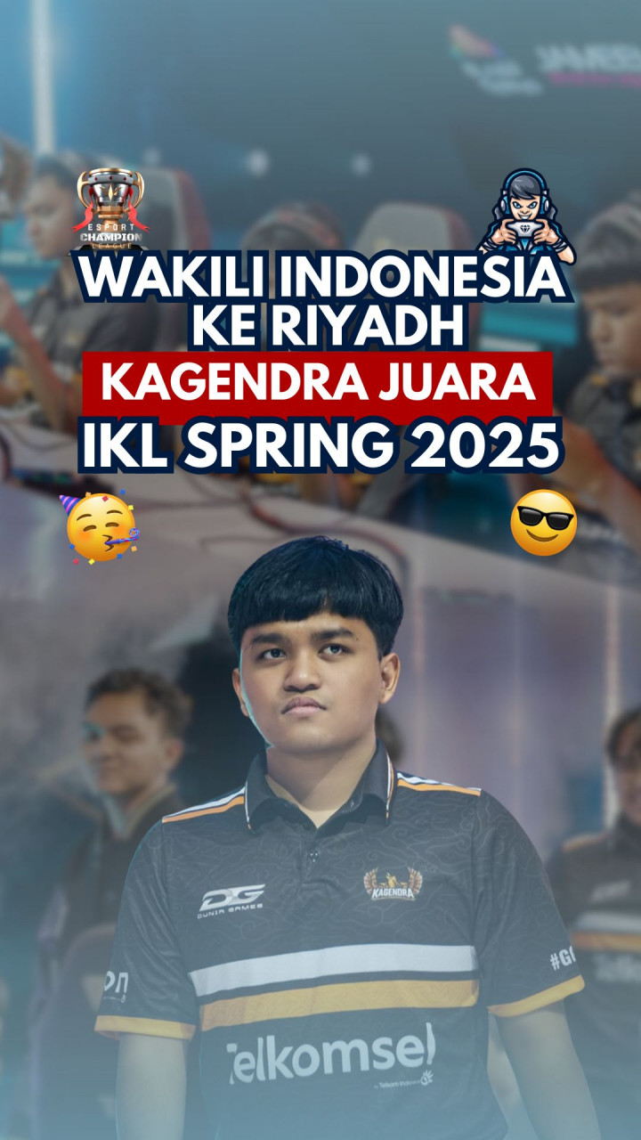 Wakili Indonesia ke Riyadh, Kagendra Juara IKL Spring 2025