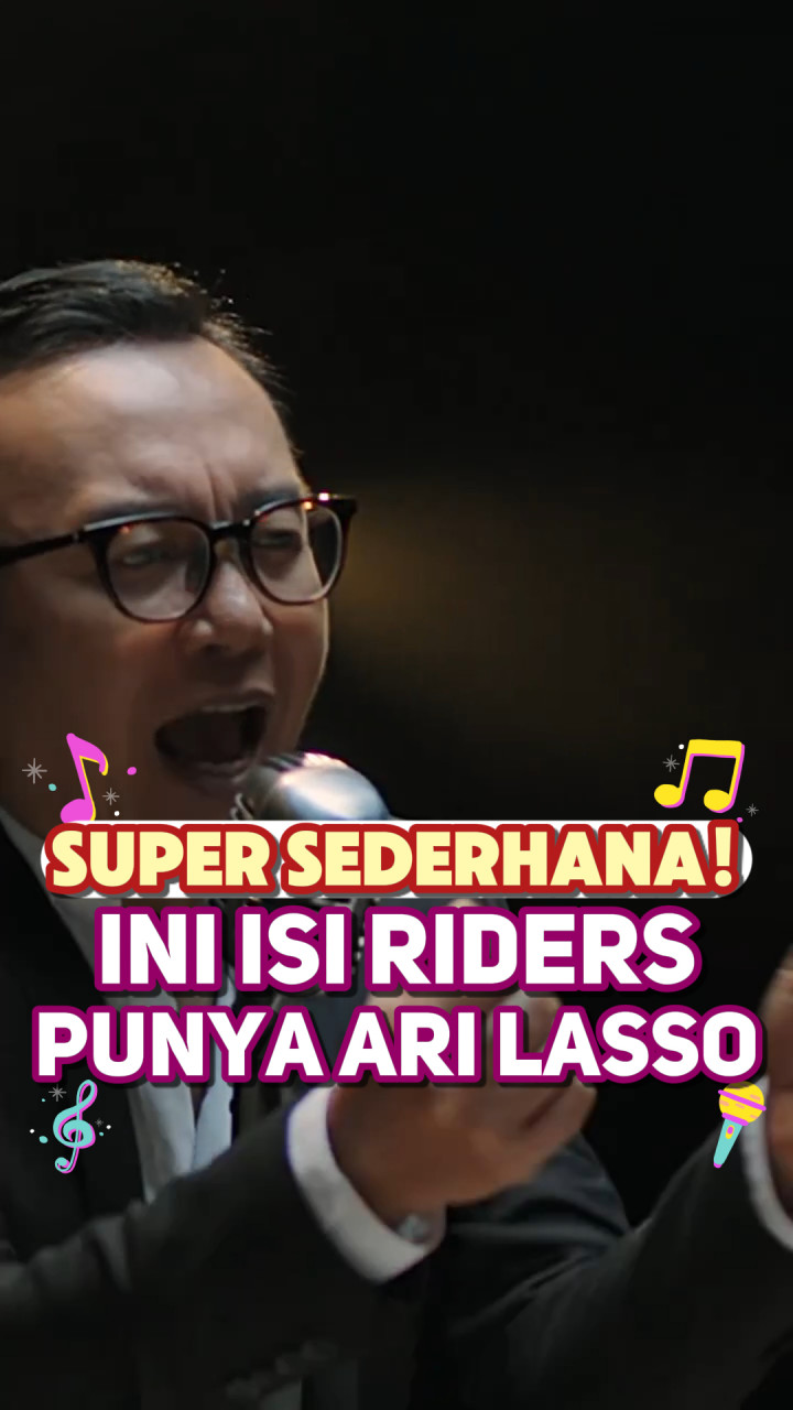 Super Sederhana! Ini Isi Riders Punya Ari Lasso