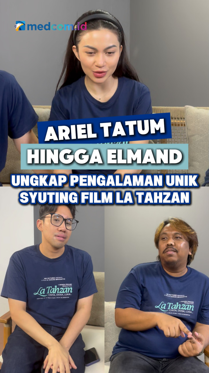 Ariel Tatum hingga Elmand Ungkap Pengalaman Unik Syuting Film La Tahzan