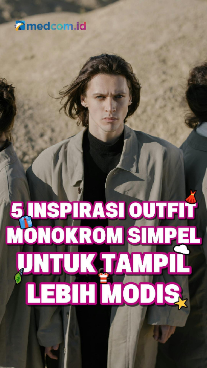 5 Inspirasi Outfit Monokrom Simpel untuk Tampil Lebih Modis