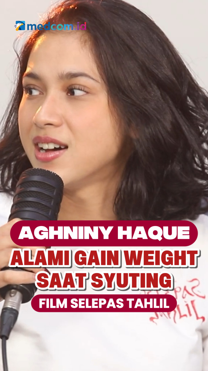 Aghniny Haque Ngaku Berat Badan Naik saat Syuting Film Selepas Tahlil